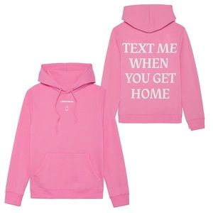 LONELY GHOST TEXT WHEN YOU GET HOME SWEATER